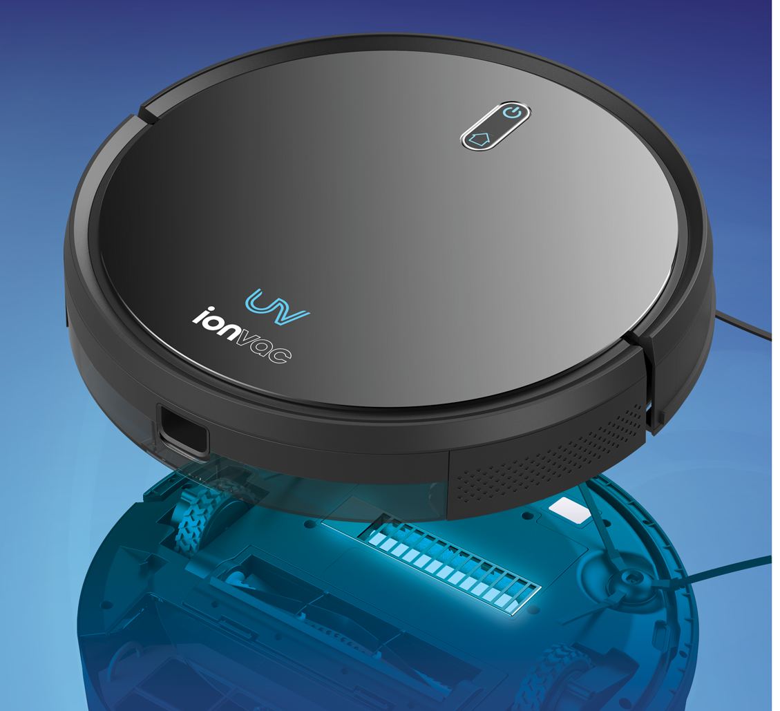 ionVac Robot Vacuum, Powerful (2000Pa Suction) WiFi Connected