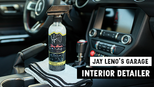 Jay Leno's Garage Interior Detailer Wipes Clean & Protects Interior Car Surfaces - 30 ct
