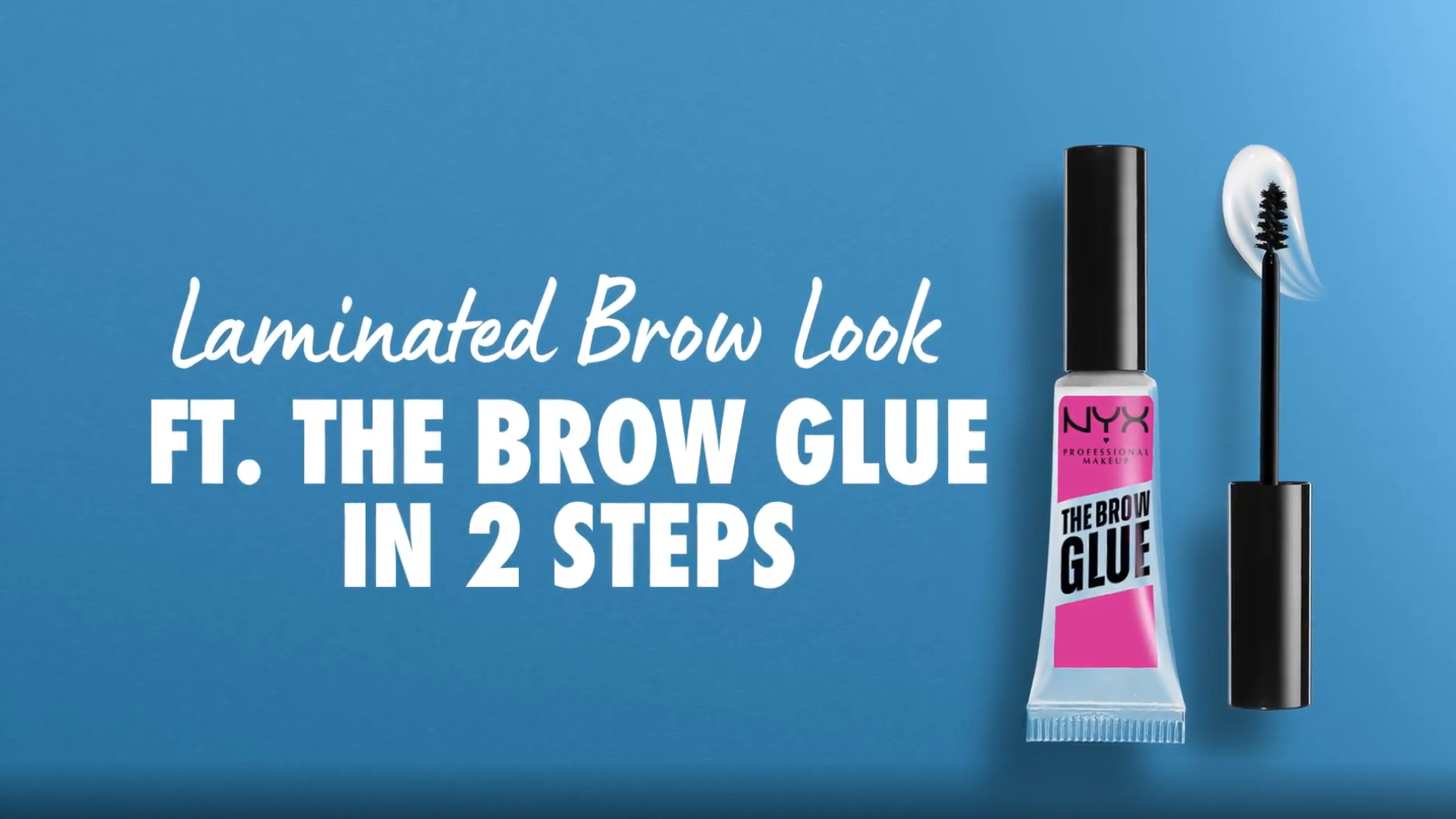 NYX Professional Brow Glue, Extreme Gel, Hold Taupe Makeup Eyebrow The Tinted