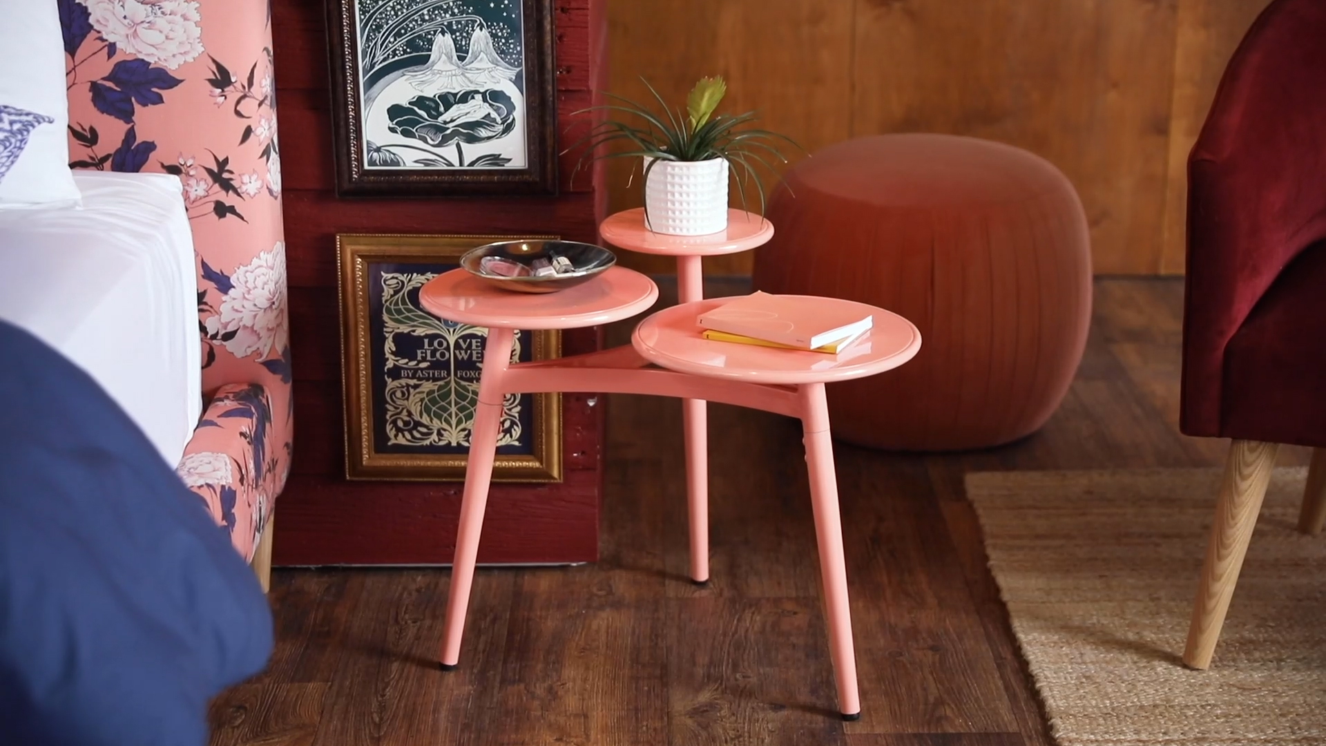 Multi-Tier Metal Accent Table, Multiple Colors by Drew Barrymore Flower Home - image 2 of 16