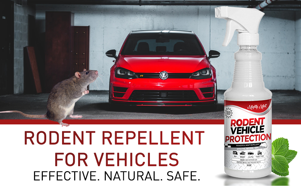 This cruelty-free rodent repeller drives mice away from your vehicle for  under $30