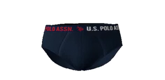 U.S. Polo Assn. Men's Cotton Stretch Briefs, 3-Pack 