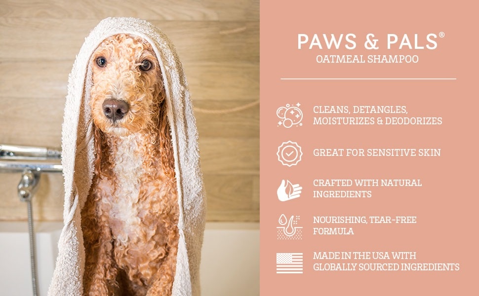 Paws and pals outlet shampoo