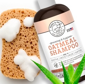 Paws and pals outlet oatmeal shampoo