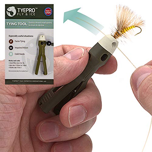 Tyepro - Fly & Ice Knot Tying Fishing Tool