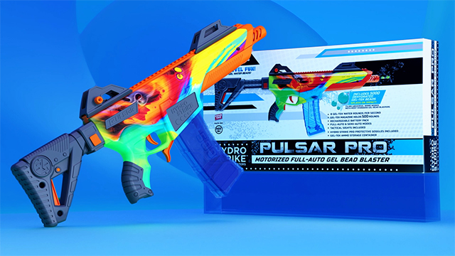 Hydro Strike Pulsar Pro Battery Gel Bead Blaster Outdoor Toy with 5000