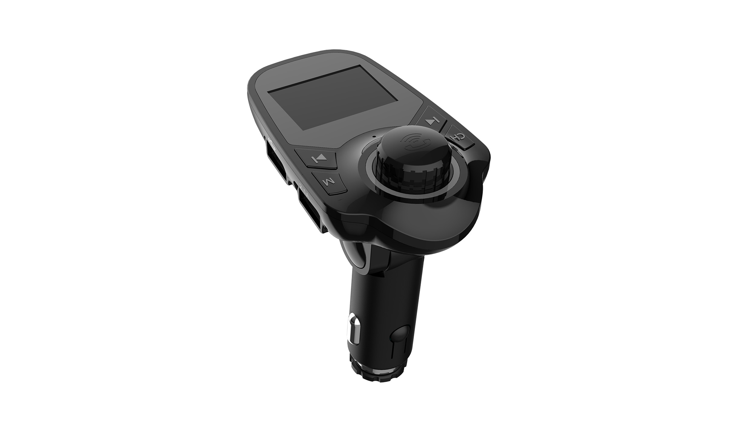 AutoDrive VM-208 Gooseneck Low Profile Bluetooth FM Transmitter with Enable