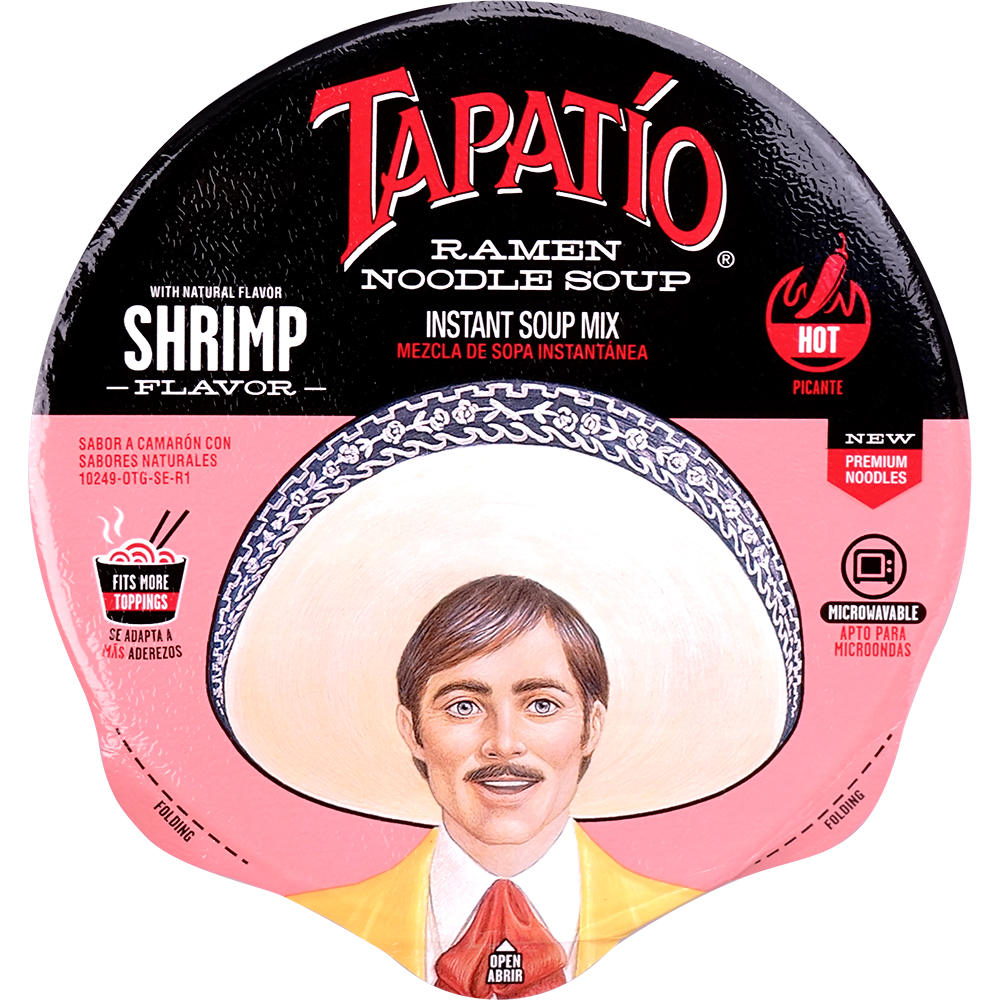 Tapatio Ramen Shrimp Bowl 3.7oz - image 2 of 9